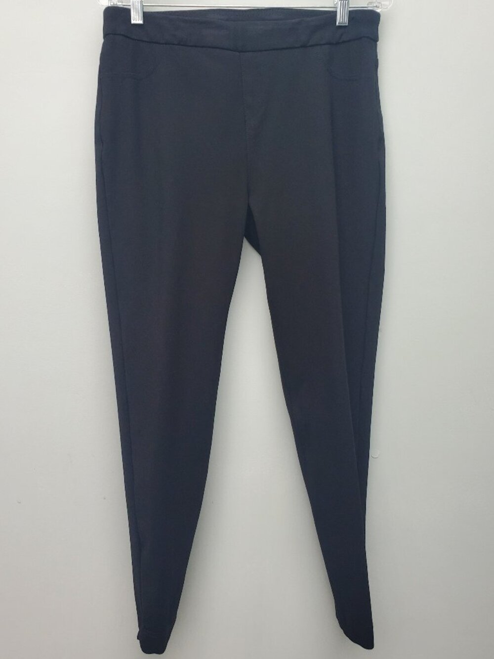 Soft Surroundings Black Pull On Jeggings Petite M (Fits Like P12 / 31" Waist)